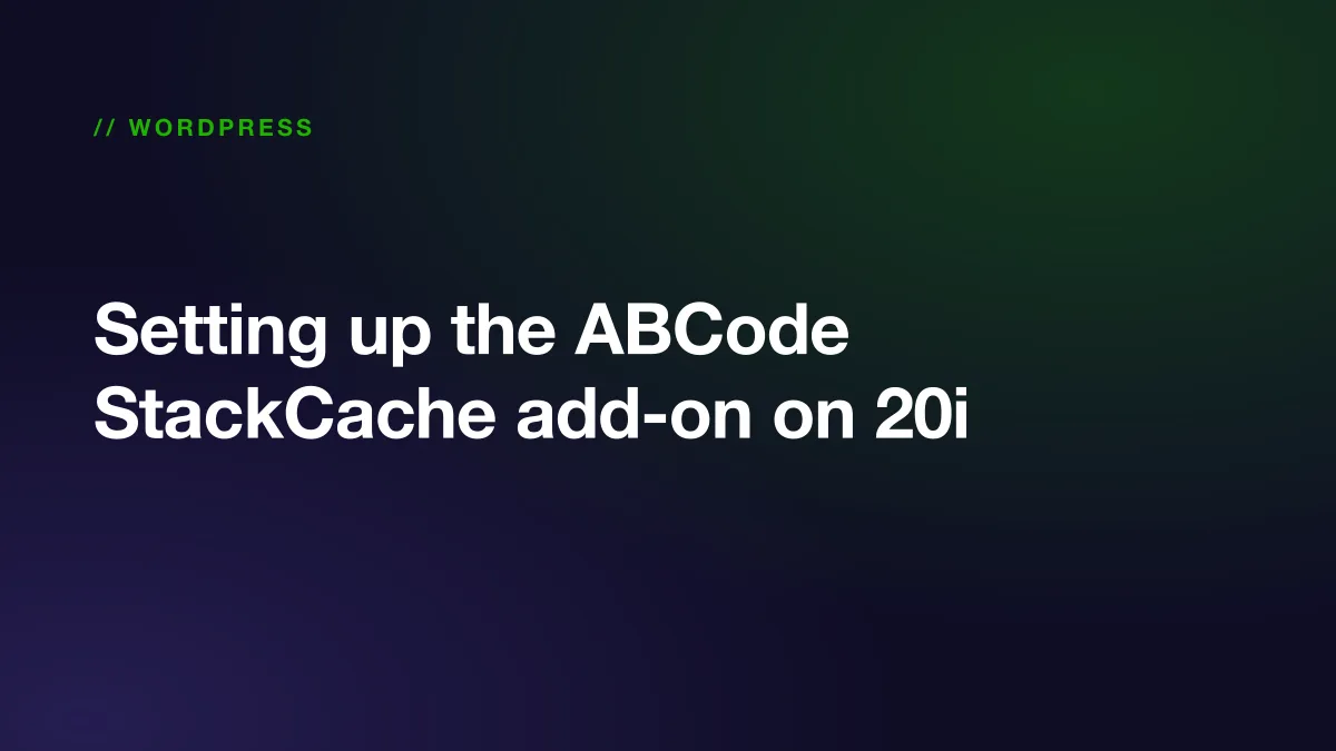 A published WordPress post clearing the cached homepage and archive pages that list it