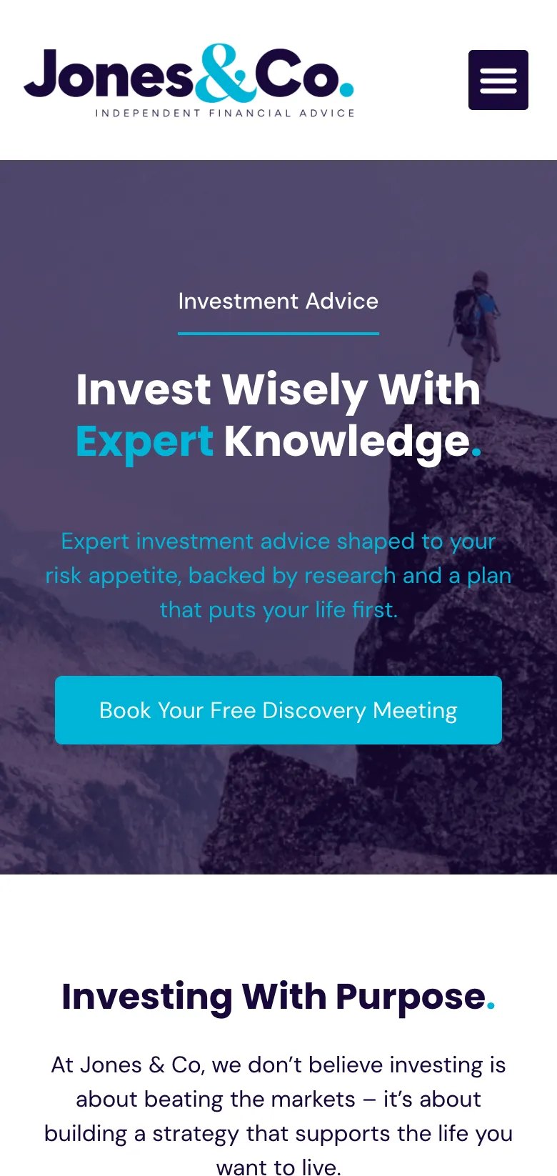Investment advice on mobile