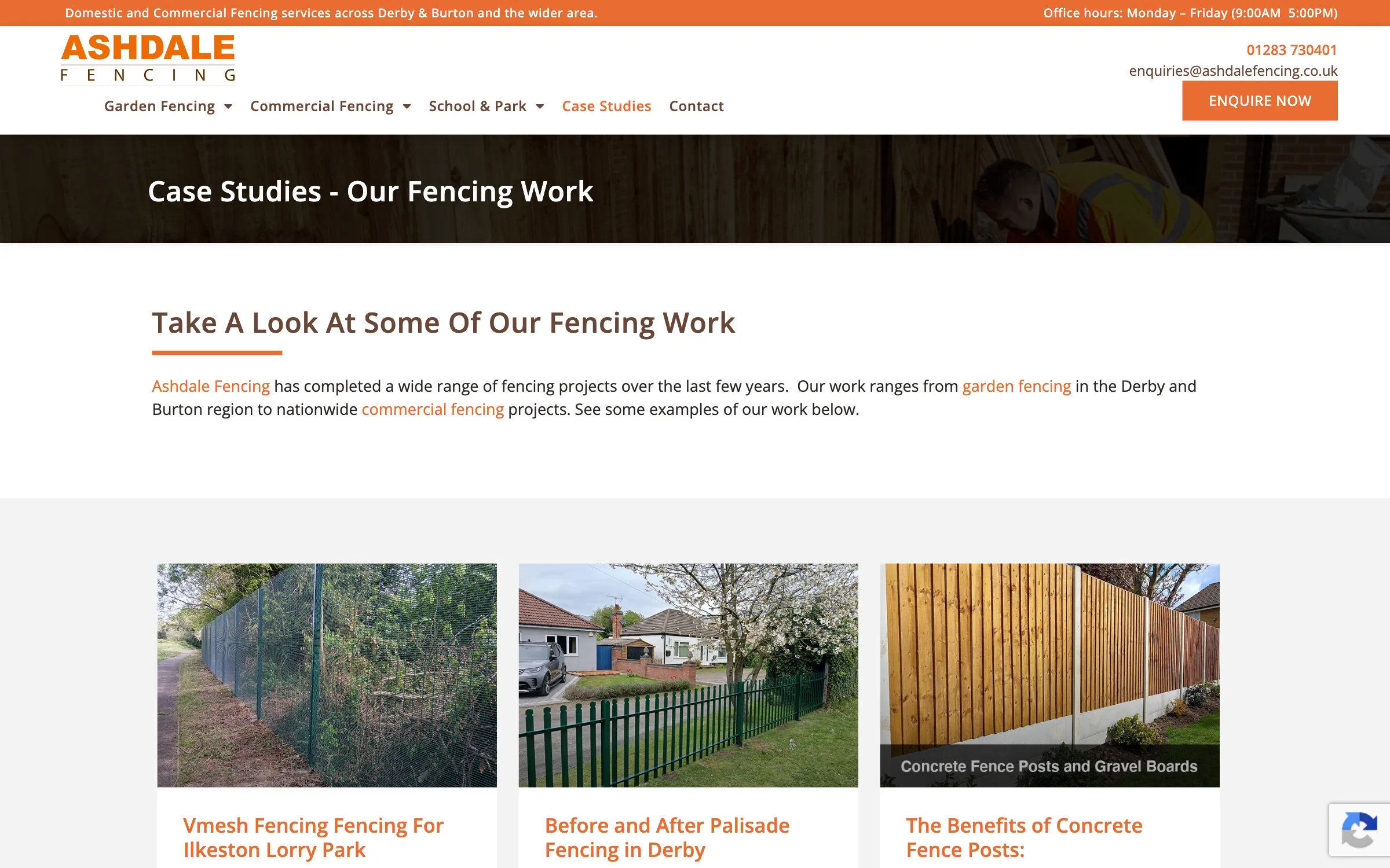 The fencing work gallery