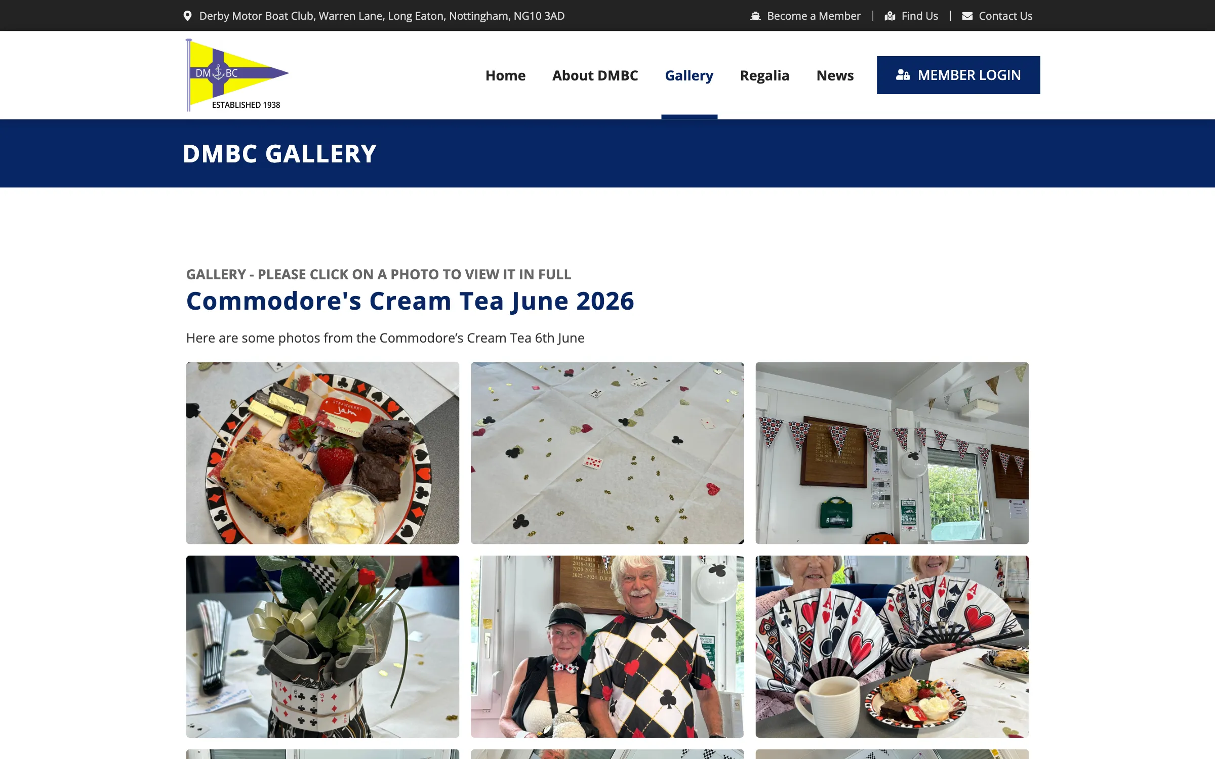 The club gallery